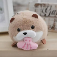 Adorable Critter Crew Plush Keychain