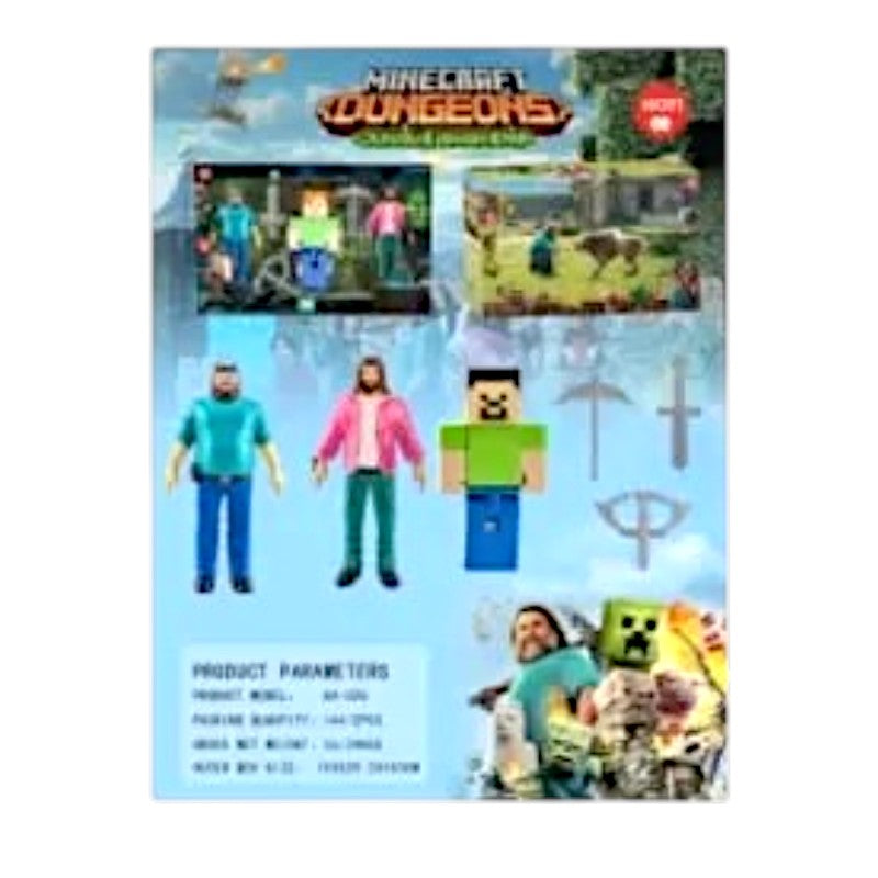 Minecraft Movie Character & Accessories Pack