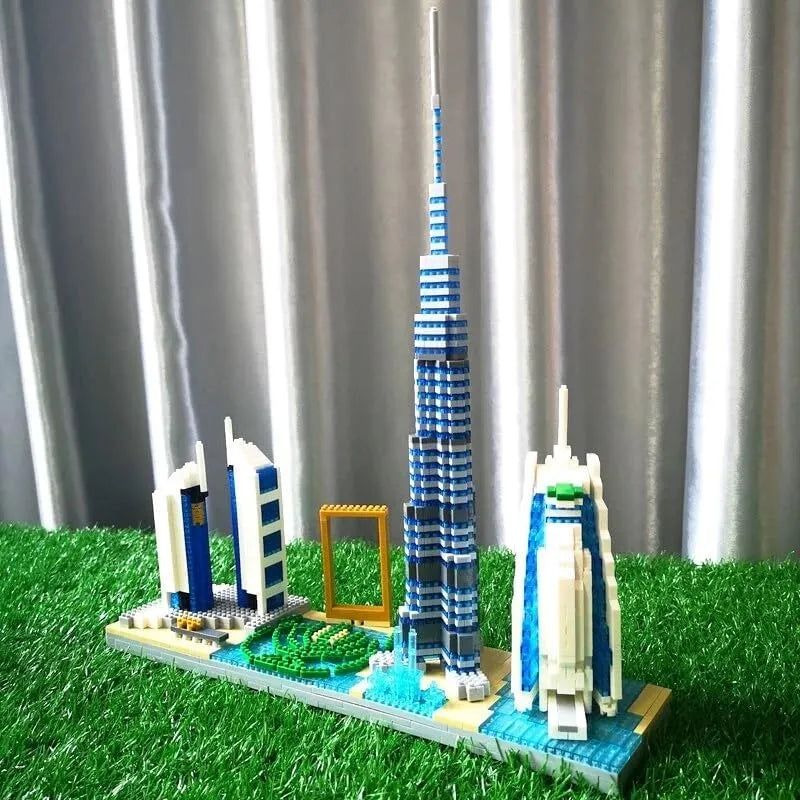 Dubai Skyline Architecture Building Blocks (3000+ Pcs)