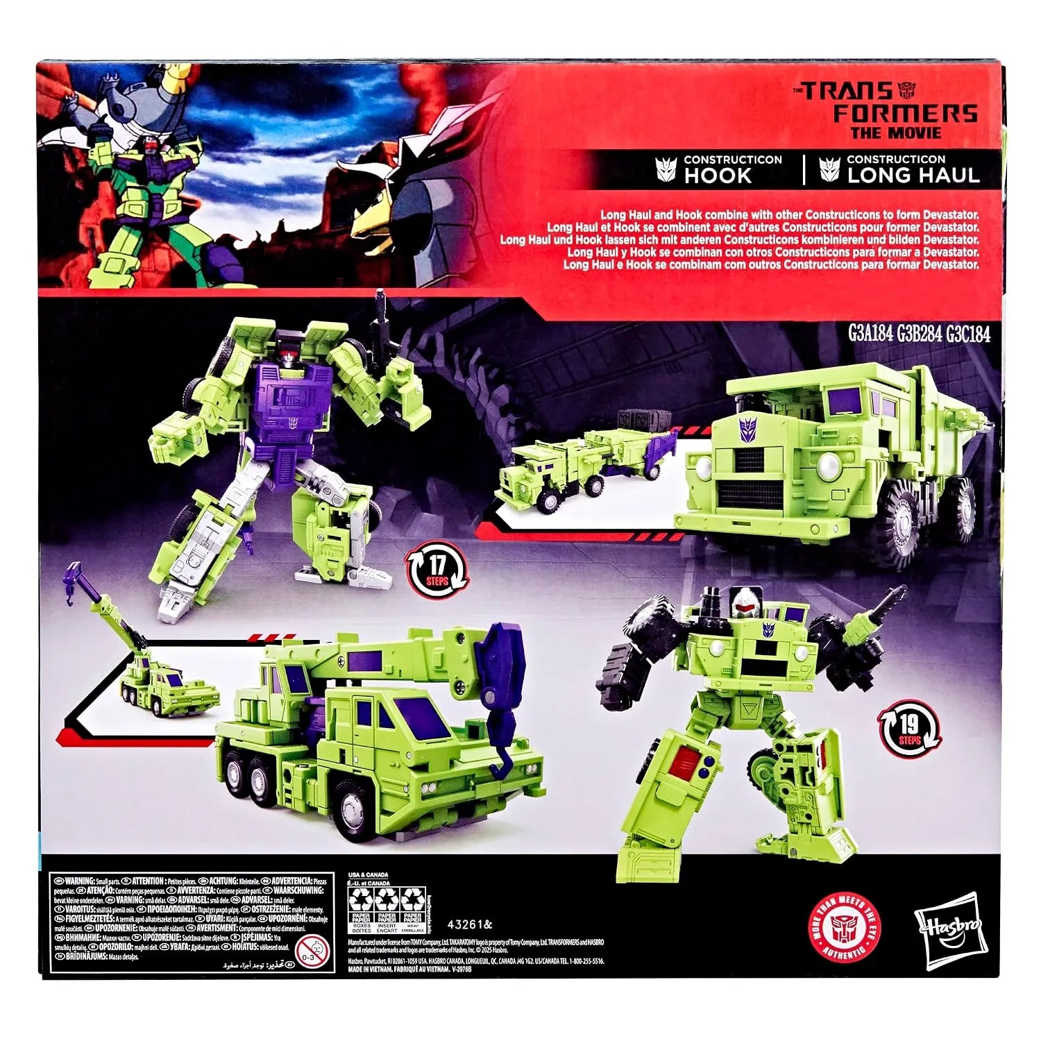 Transformers SS 86 Constructicons 5-in-1 Devastator Figure