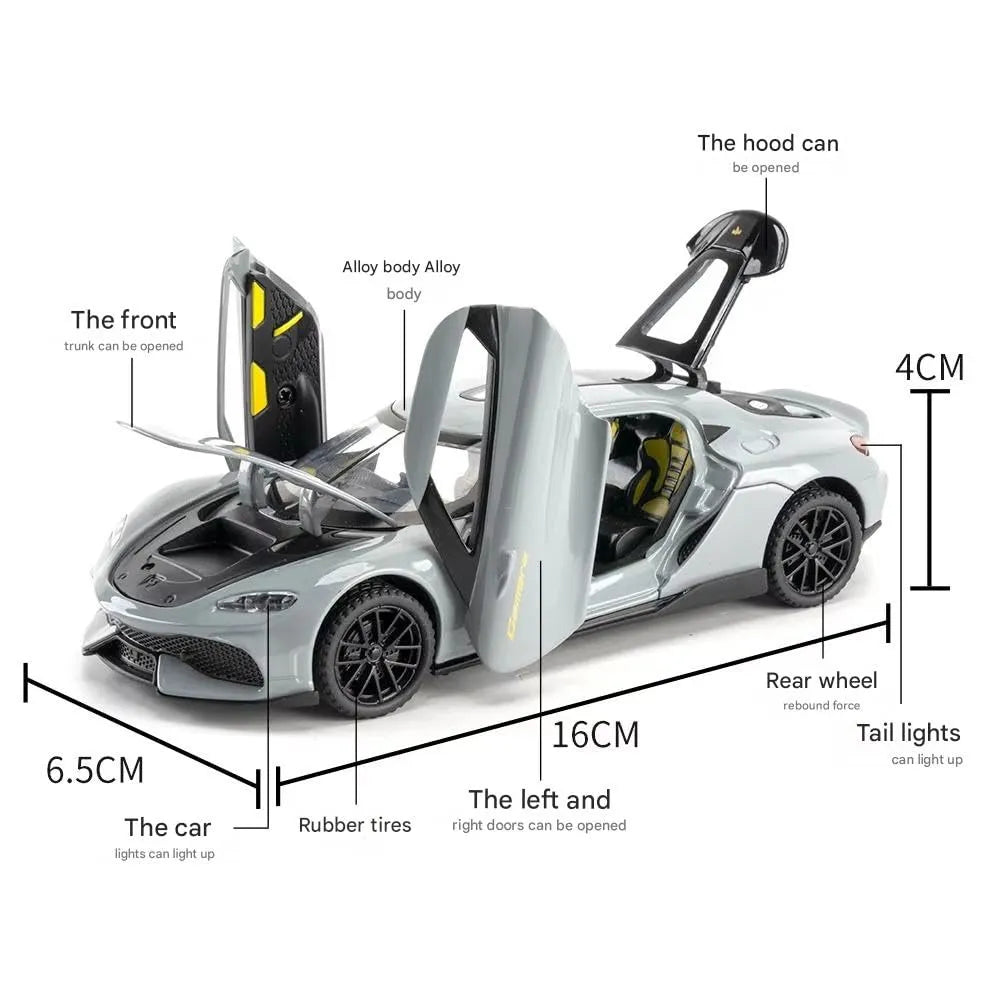 Koenigsegg Gemera 1:32 Die-Cast Sports Car