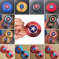 Superhero Focus Shield Fidget Spinner
