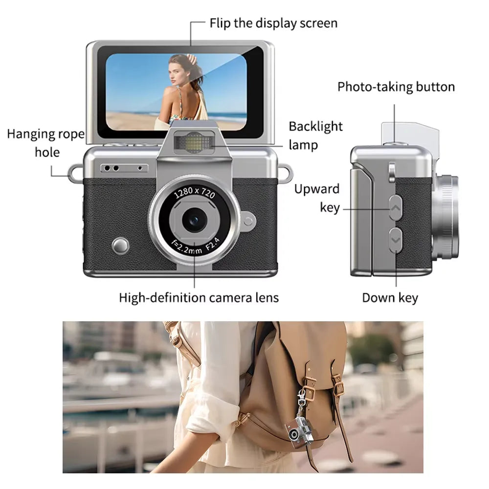 Pic Master Retro Palm Sized Keychain Camera