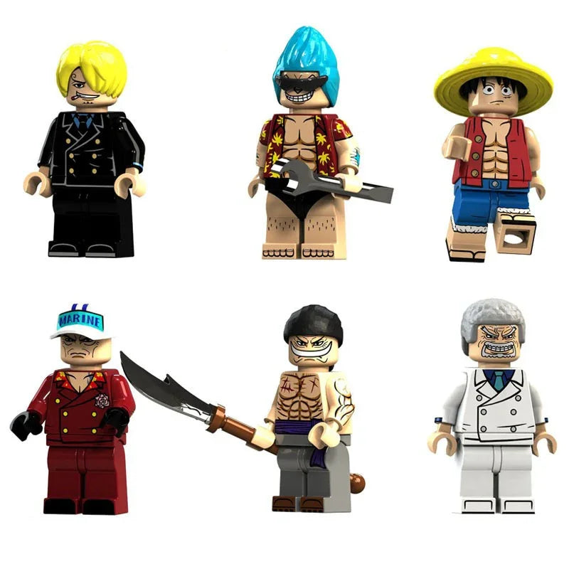 One Piece Pirates Building Block Figures