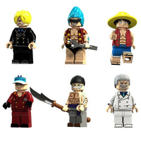 One Piece Pirates Building Block Figures