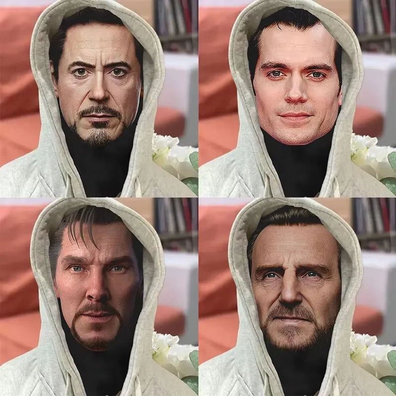 3D Printed Celebrity Full Face Mask