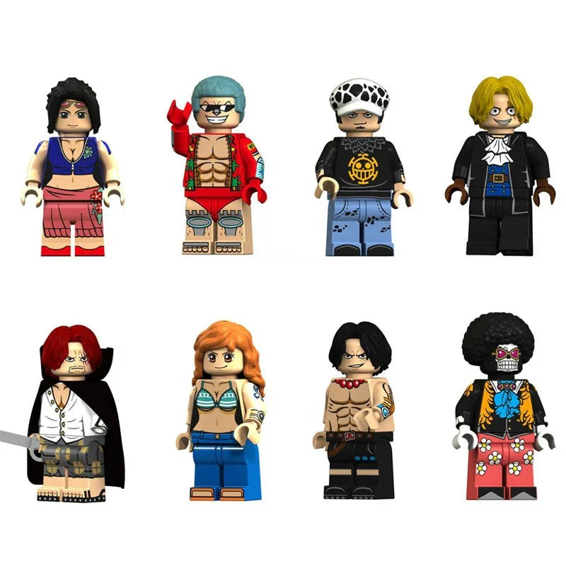 One Piece Pirates Building Block Figures