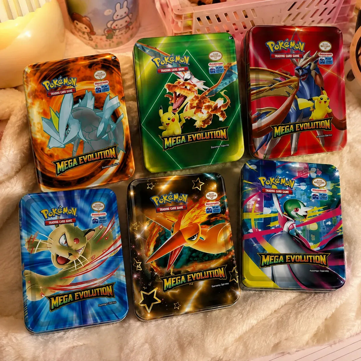 Pokemon TCG Mega Evolution Storage Tin (288 Pcs)