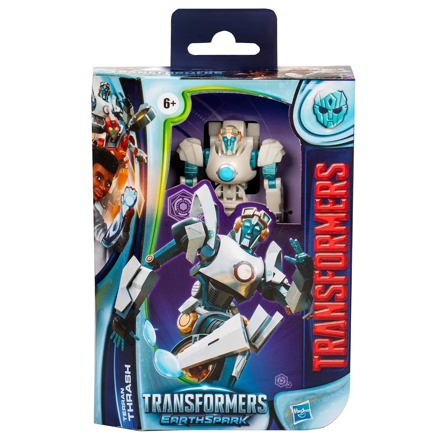 Transformers EarthSpark Warrior Class Terran Thrash Action Figure