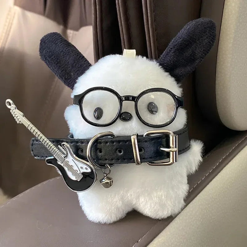 Pochacco Punk Pup Plush Keychain