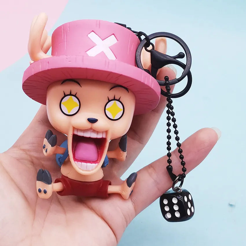 One Piece Grand Line Chibis Keychain