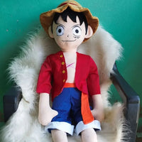 Huggable Monkey D. Luffy Plush Toy
