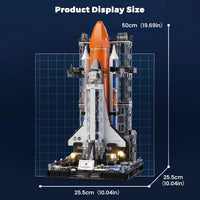 JAKI Pop Super Space Shuttle Building Blocks (2226 pics)