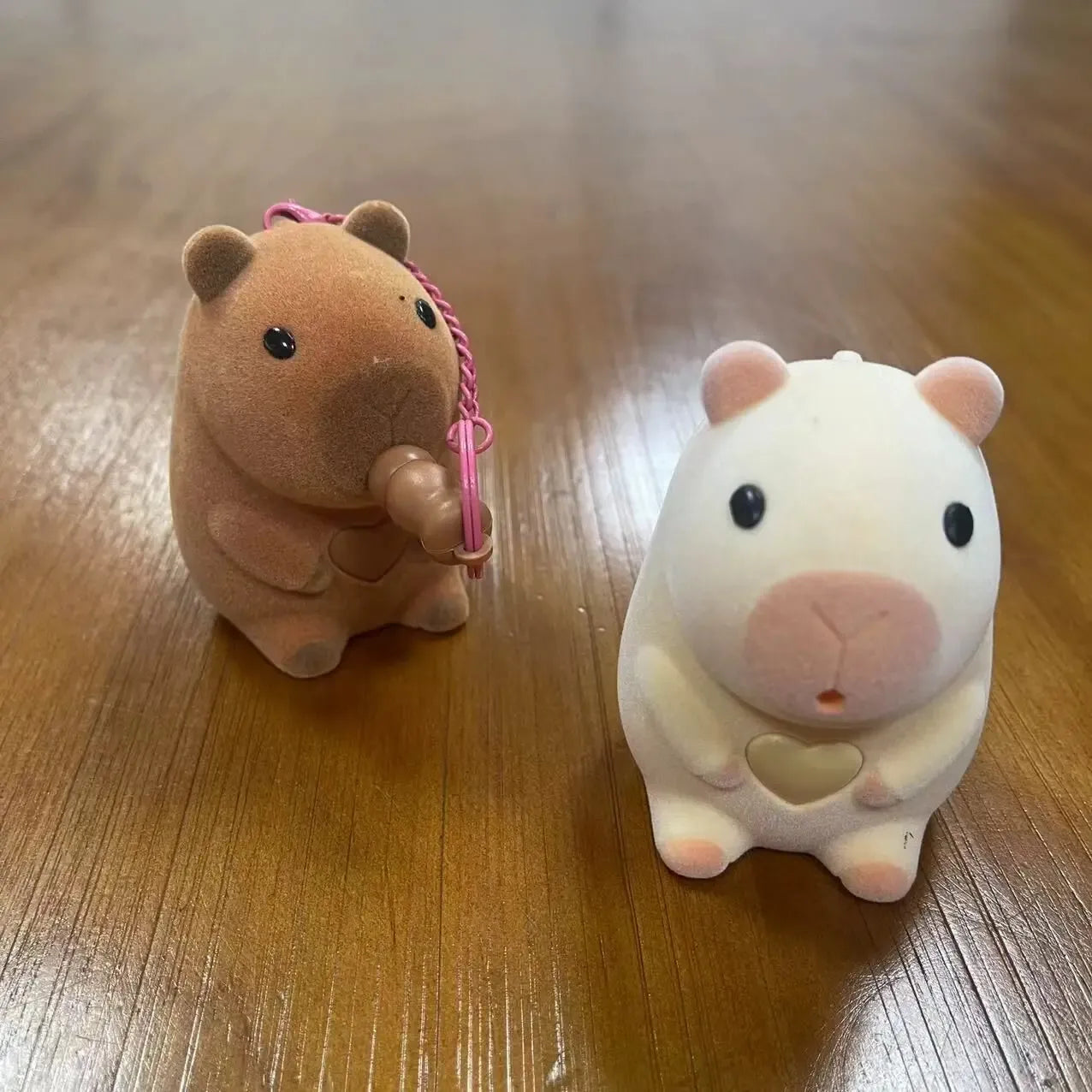 Capybara Love & Tell Pacifier Charm Keychain