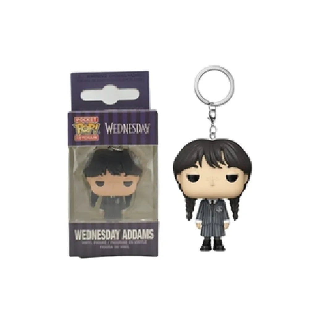 Funko Pop Wednesday Addams Keychain