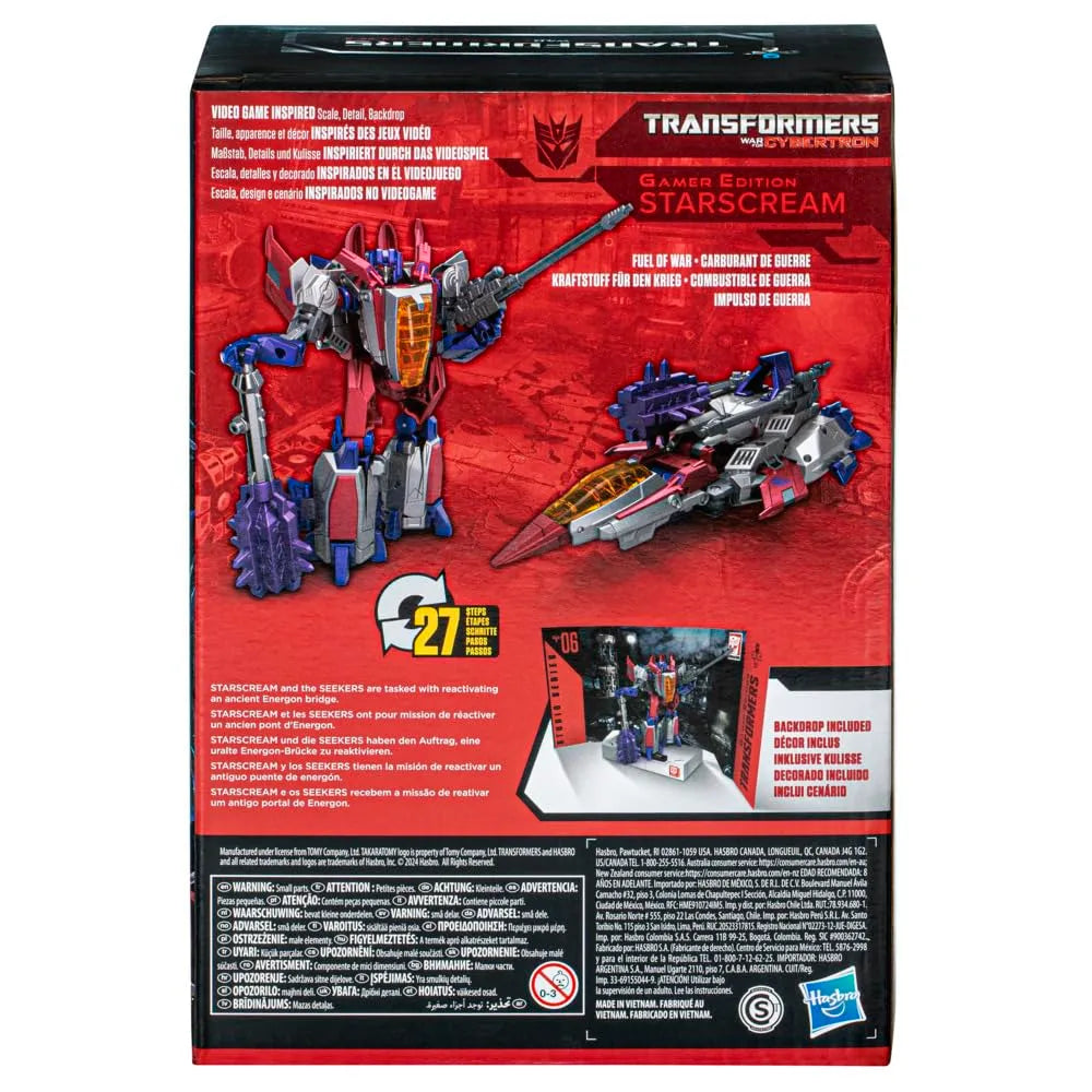Transformers SS Gamer Edition Starscream Action Figure