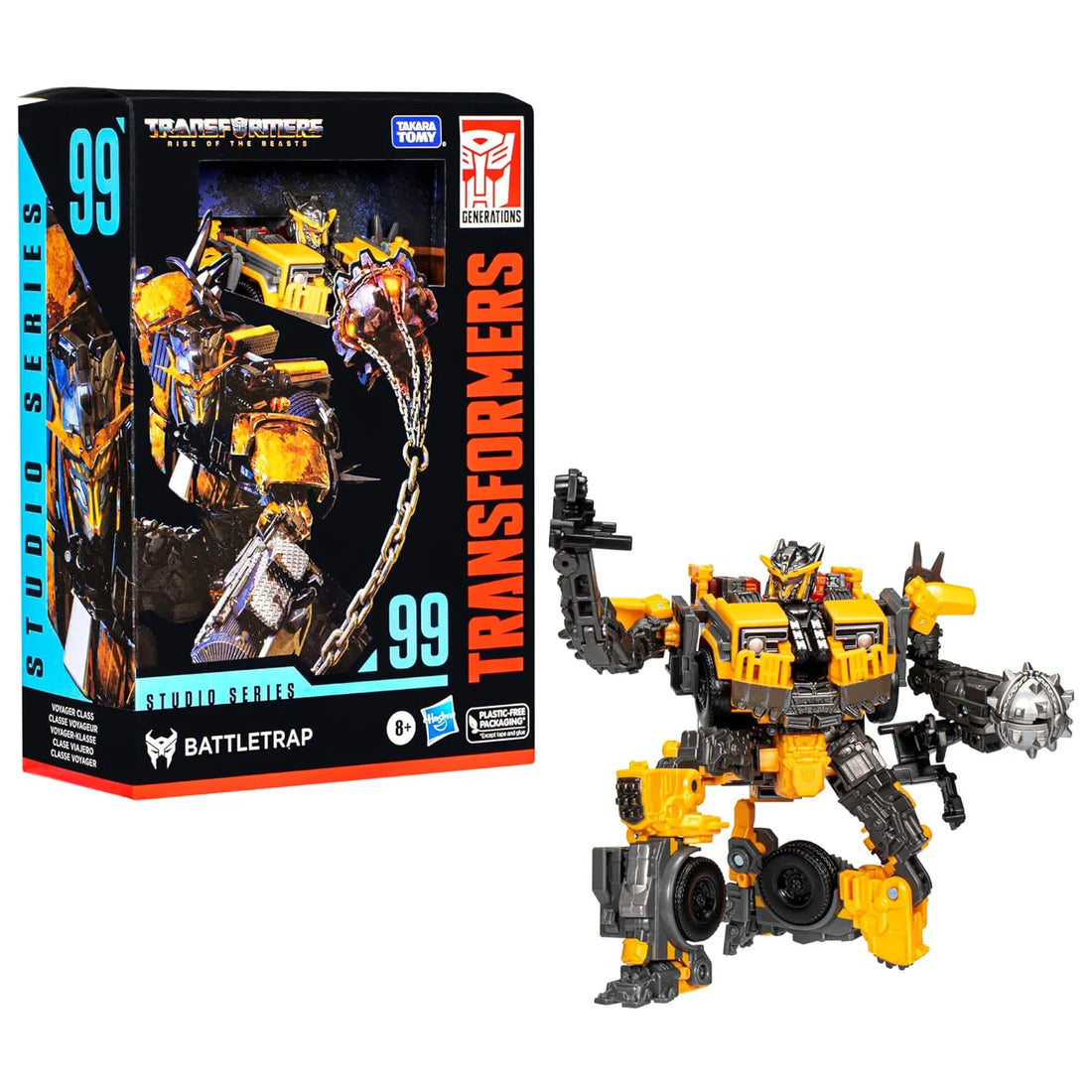 Transformers SS99 Voyager Class Battletrap Figure