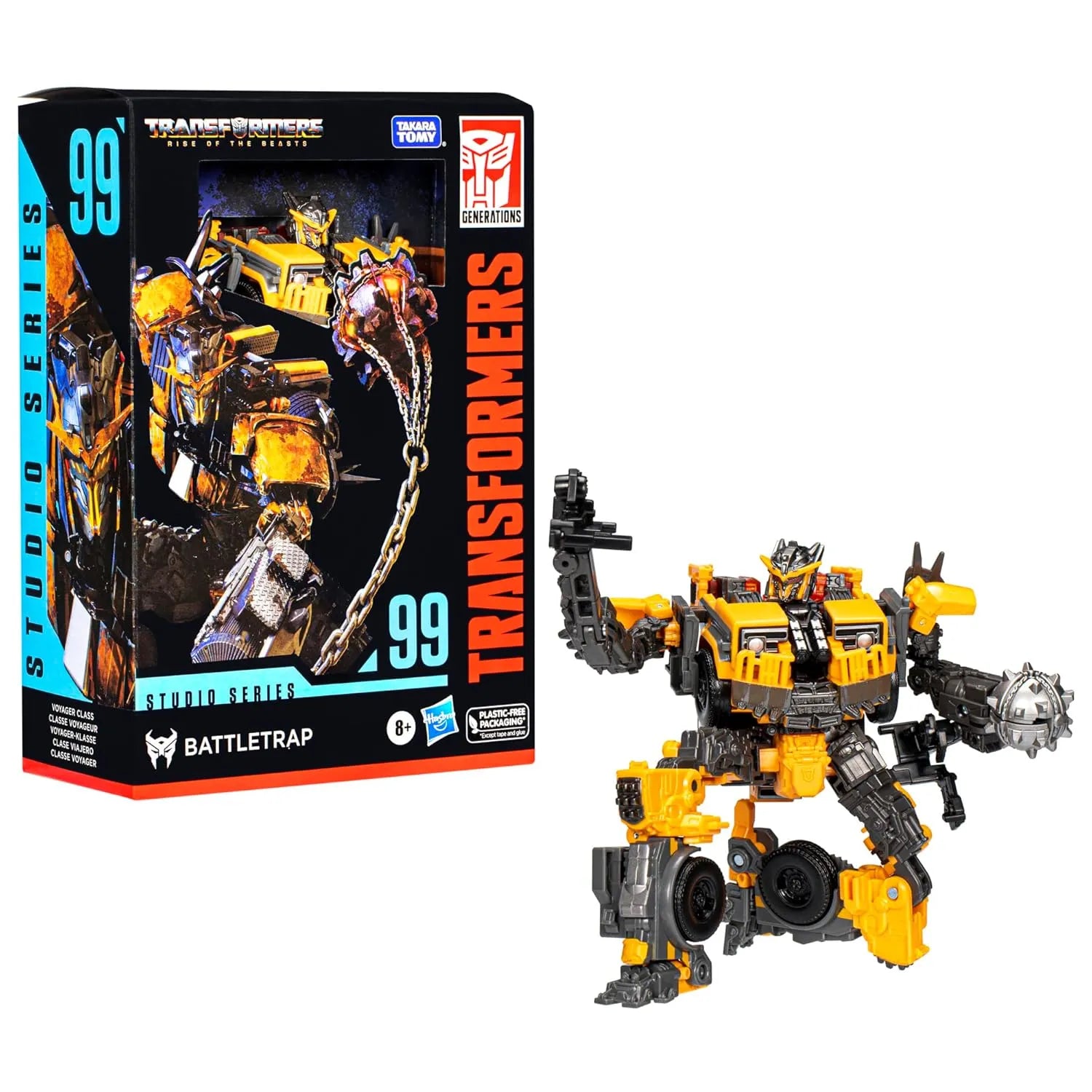 Transformers SS99 Voyager Class Battletrap Figure