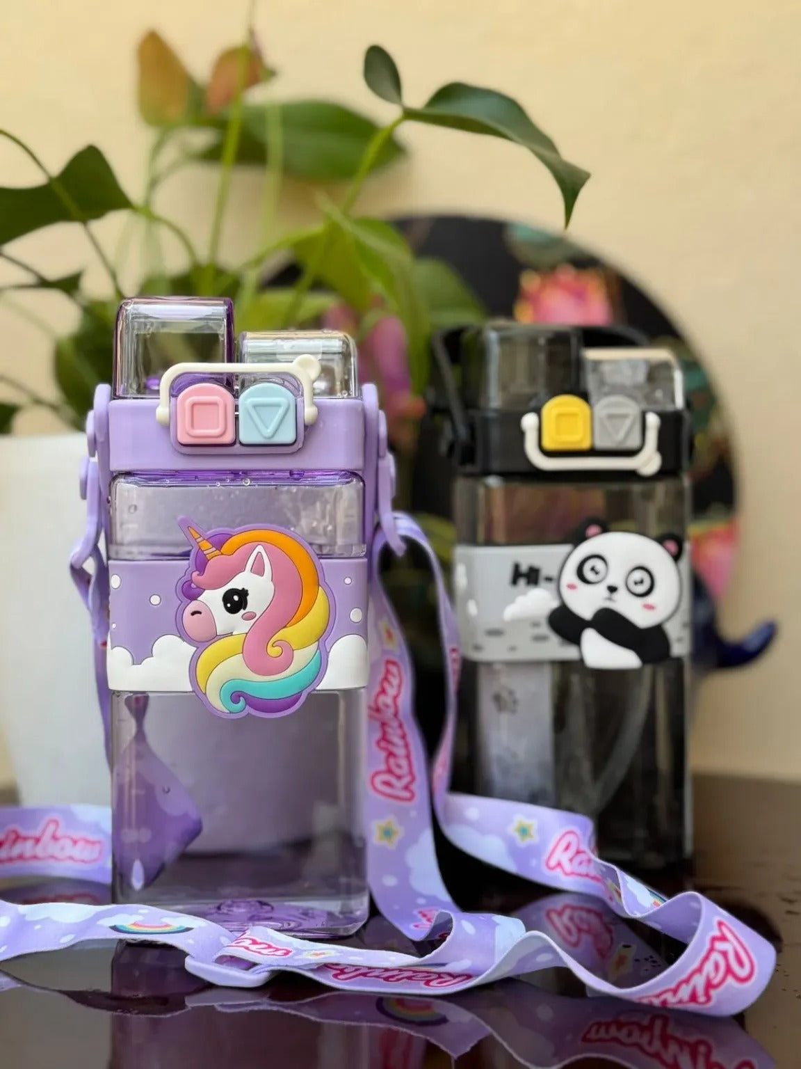 Sip 'n' Strap Kids Water Bottle (520 ml)