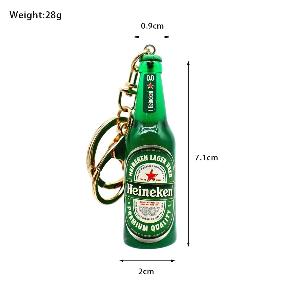 Heineken Brew Buzz Bottle Keychain