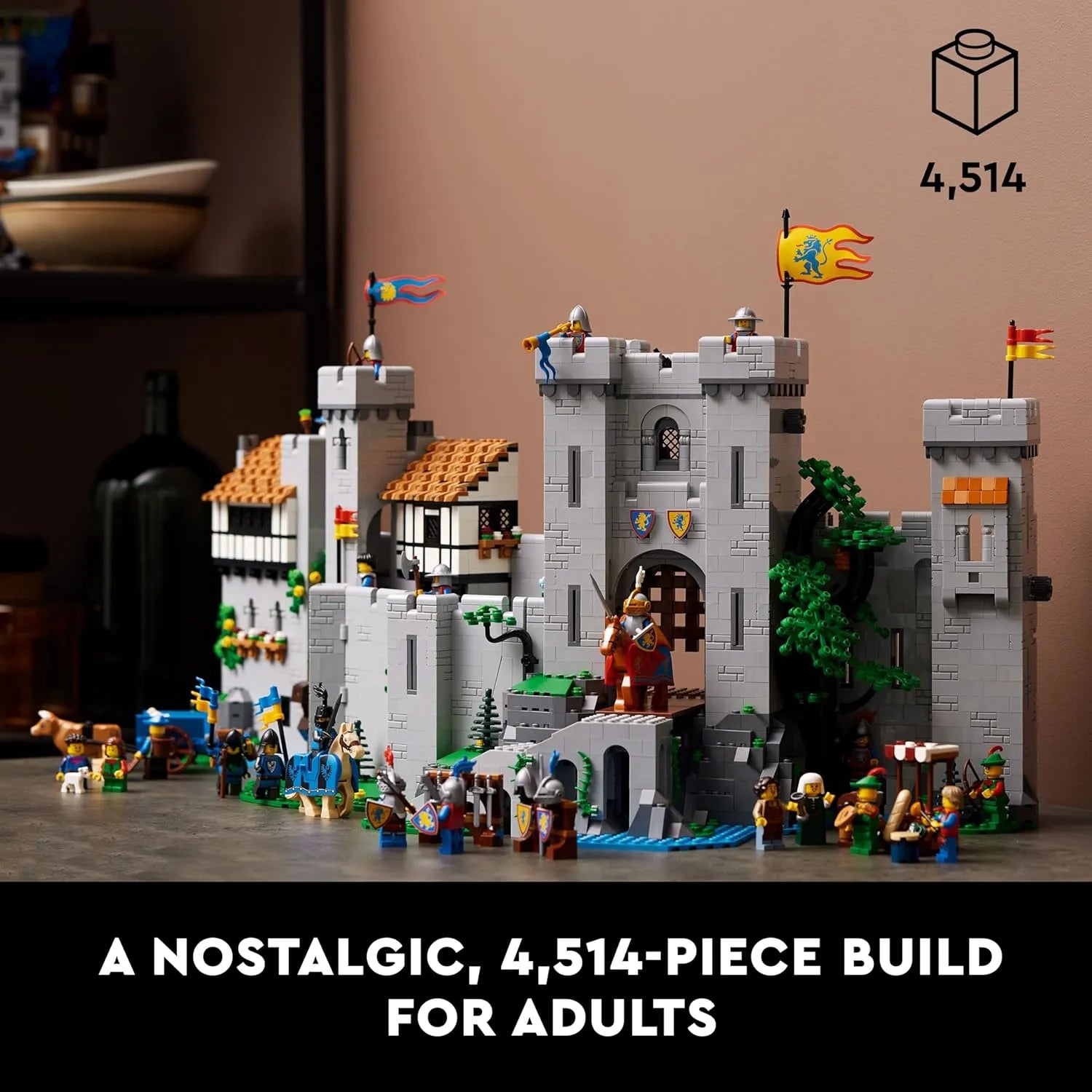 Lion Knight's Castle Building Blocks (4514 Pcs)
