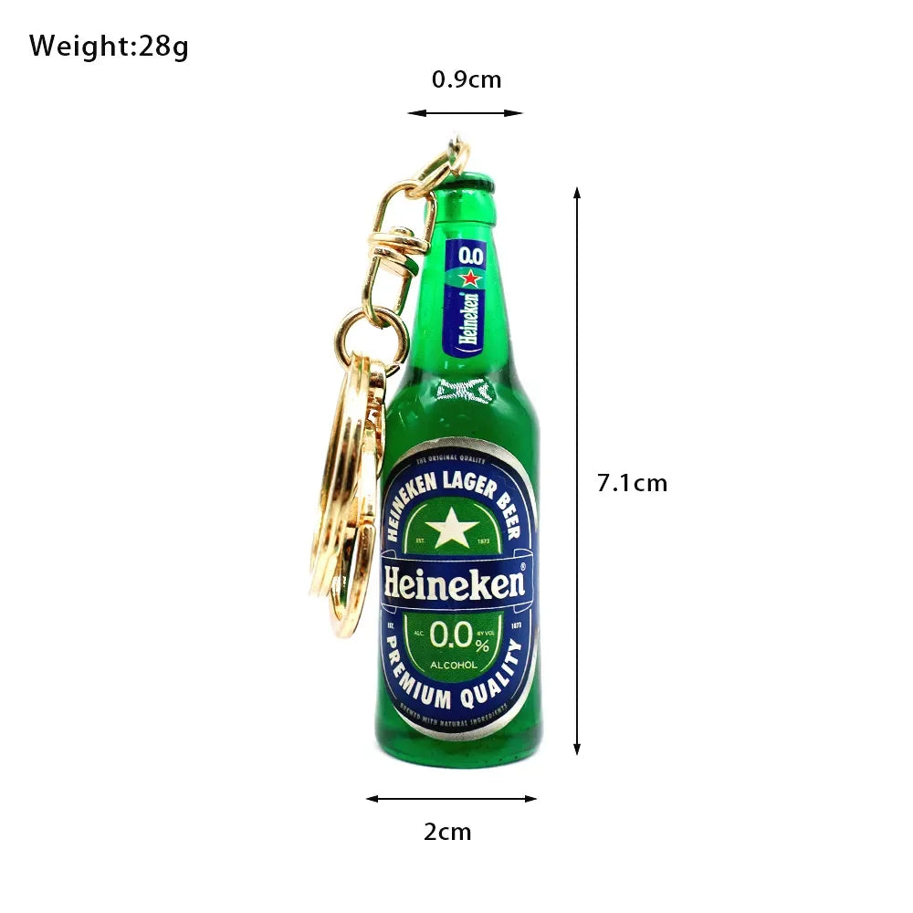 Heineken Brew Buzz Bottle Keychain