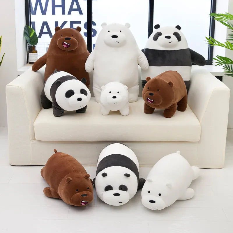 We Bare Bears Classic Plushies