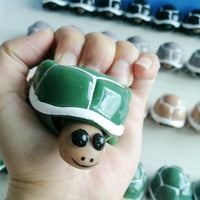 Pop-Out Peekaboo Turtle Squishy Keychain