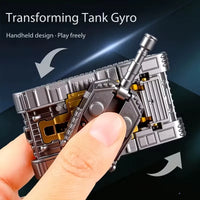 Transforming Gyro Battle Tank 2-in-1 Fidget Toy