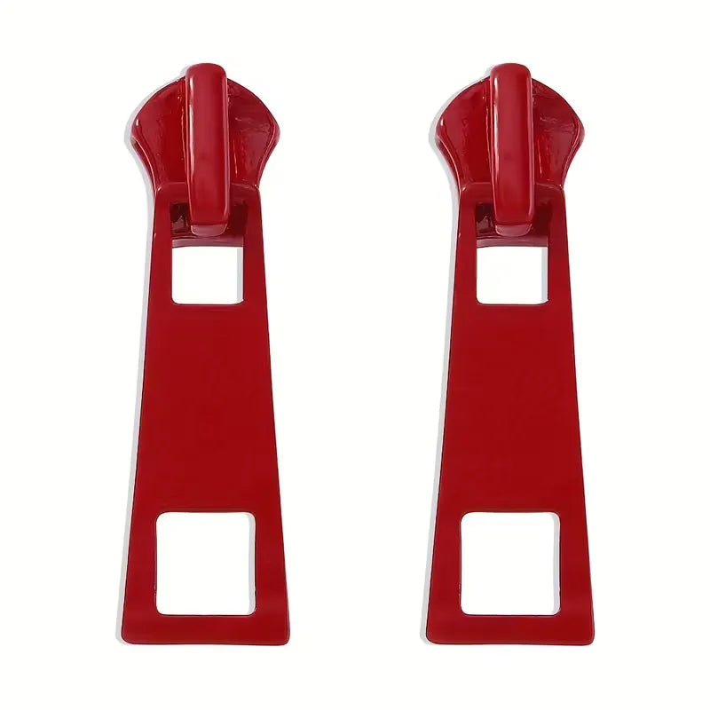 Pop-Art Zipper Creative Earrings