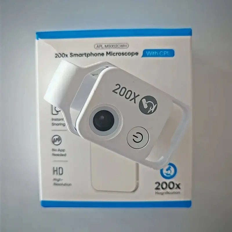 APEXEL 200X Phone Pocket Microscope