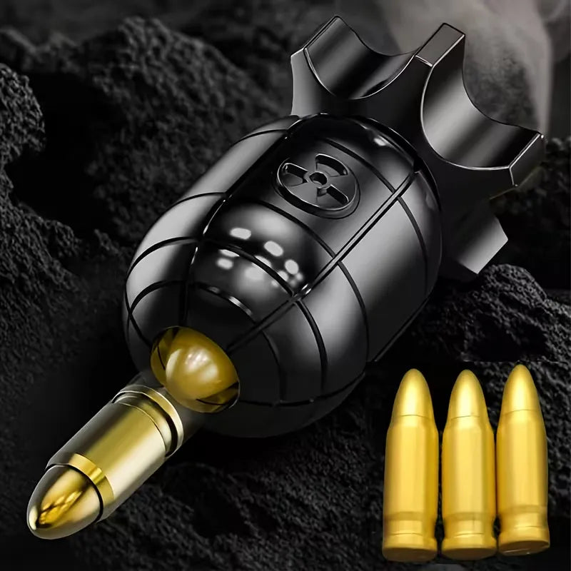 Nuclear Bomb Rotating Fidget Keychain