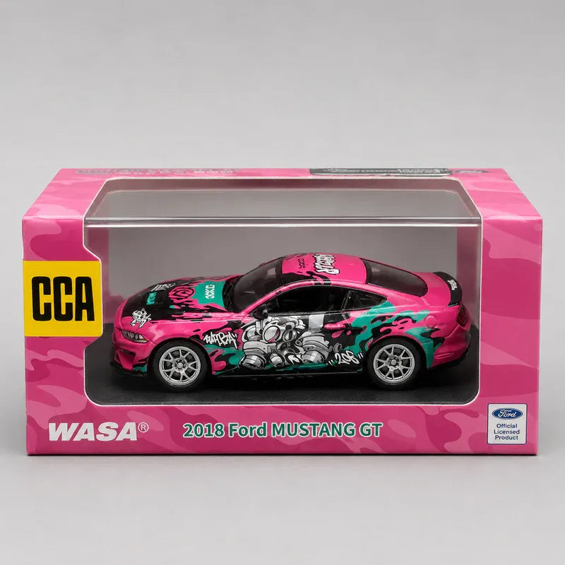 CCA 2018 Ford Mustang GT 1:64 Die-Cast Model