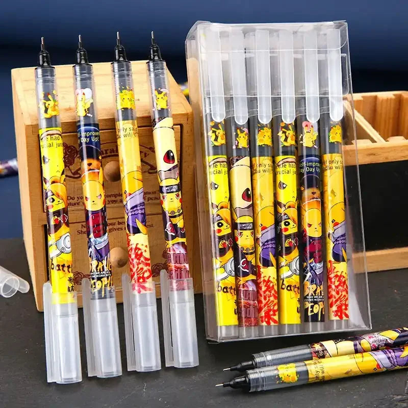 Lightning Pikachu Gel Pen (Set of 5)