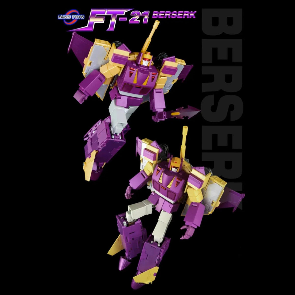 FansToys Berserk G1 FT-21 Blitzwing Action Figure (23 cm)