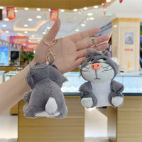 Lucifer Cat Mischief Marker Keychain