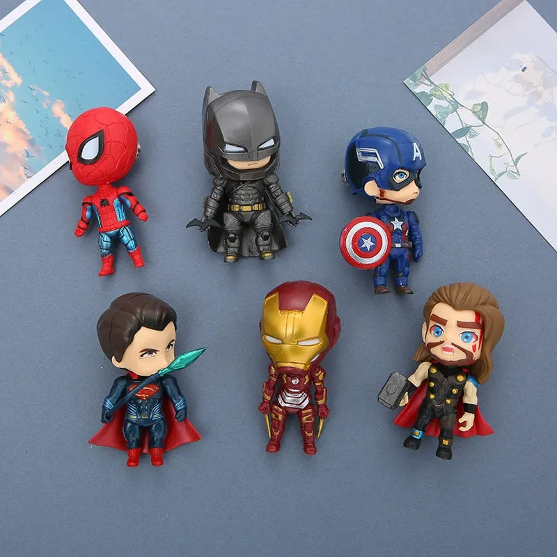 Multiverse Superheroes Fridge Magnet