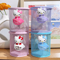 Hello Kitty Teacup Charm Pastel Wire Mesh Organizer