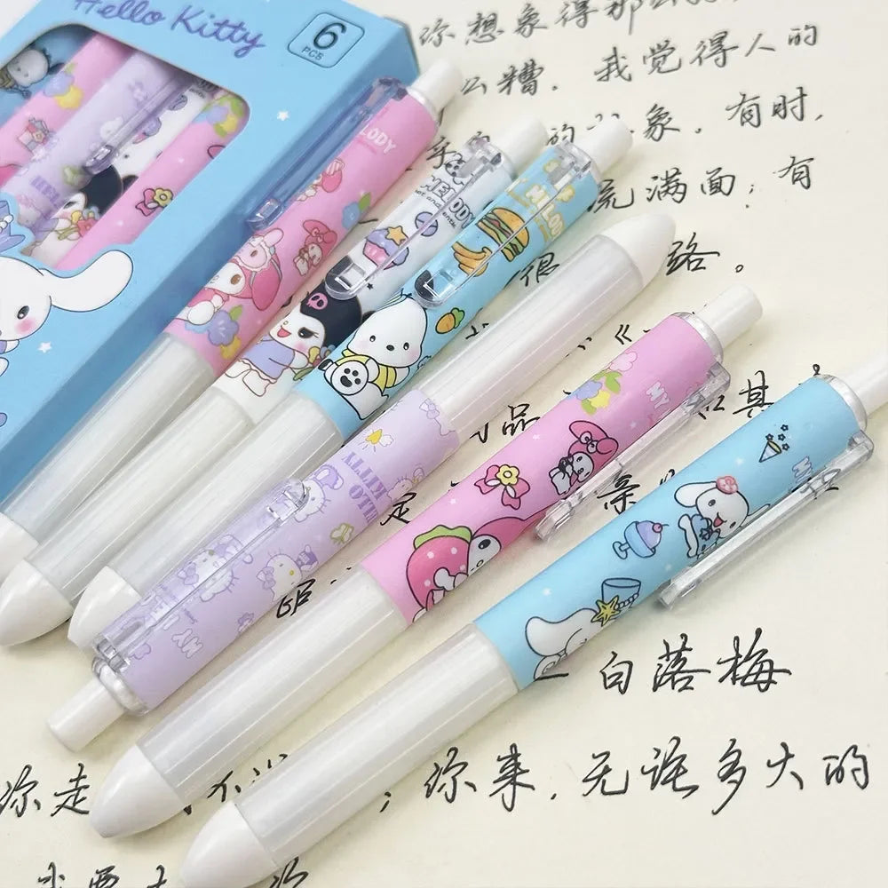 Sanliou Chubby Feels Gel Pen (Set of 6)