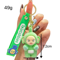 Teletubbies Velvet Valley Flocked Keychain