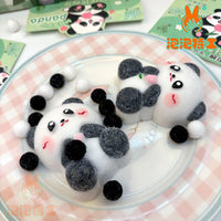 Fluffy Panda Slow-Rebound Squishy Toy