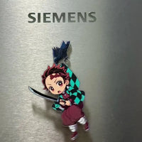 Demon Slayer 360° Rotating Acrylic Fidget Magnets