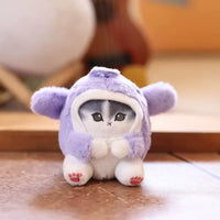 Mofusand Cat Animal Costumes Keychain