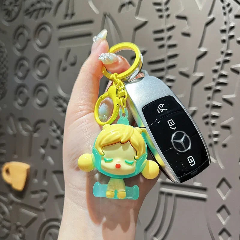 SkullPanda Dream Drift 3D Keychain