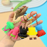 Fuggler Character Mashup Mini Keychain
