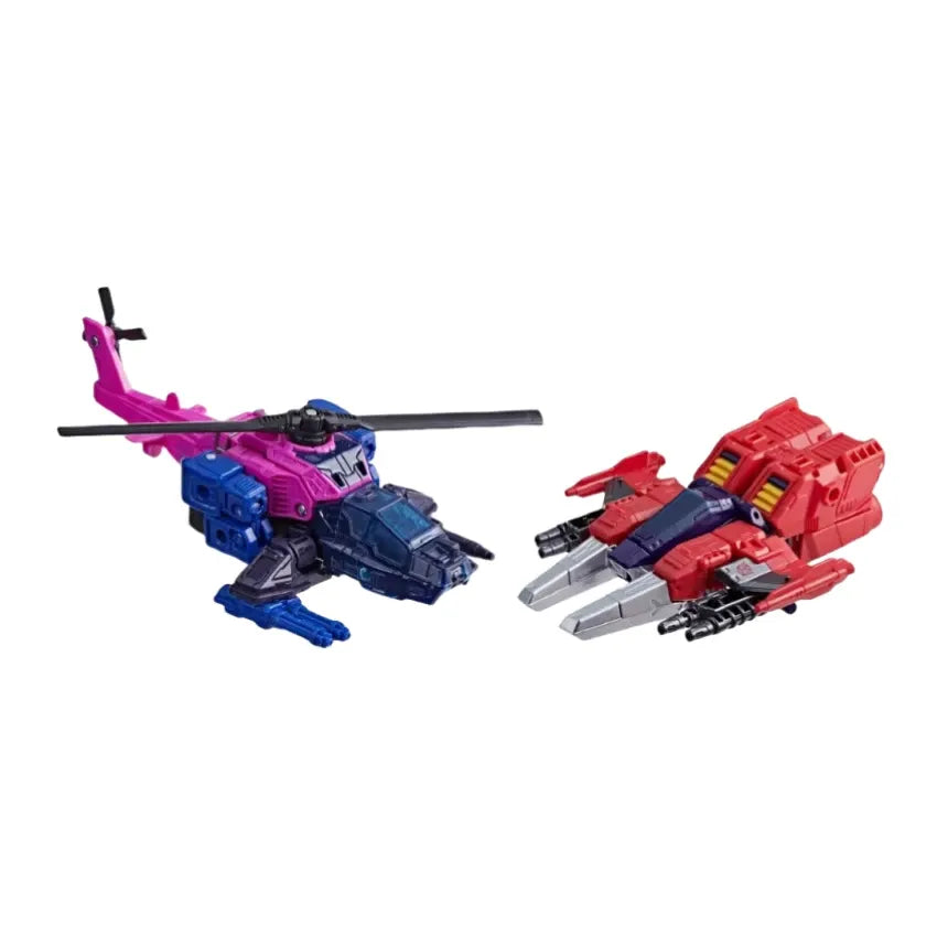 Transformers AoP Spinister vs Topspin Action Figure Set