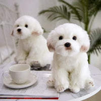 Premium Mink Fur Simulation Puppy Plush