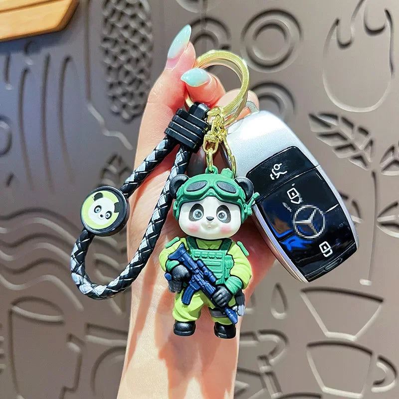 Special Forces Panda Premium Keychain