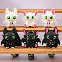 Toothless & Light Fury Elite Dragon Keychains