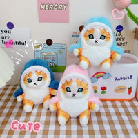 Mofusand Cat Shark Cosplay Keychain